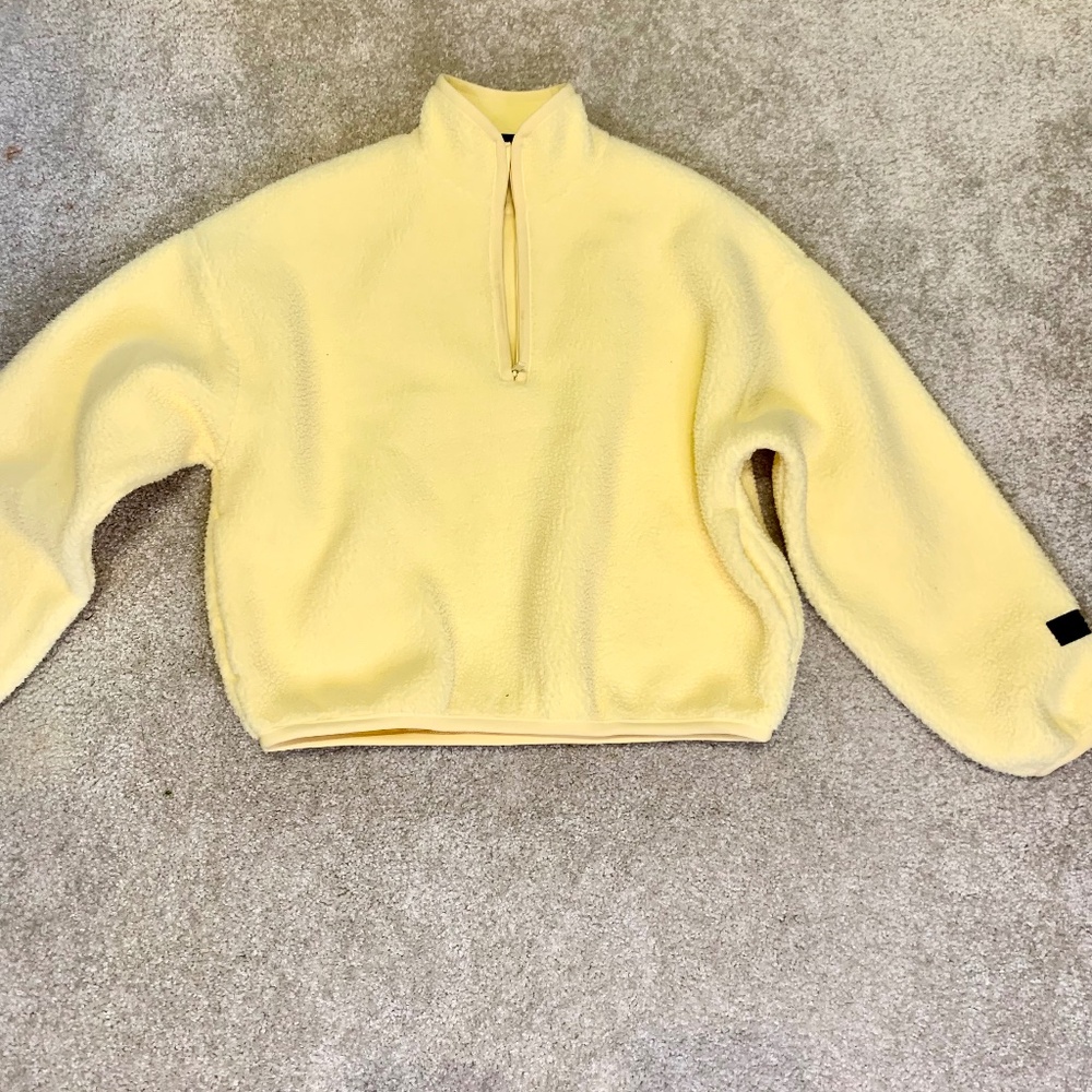 Essentials Fear of God Fleece Top Sweater  Kids size 10